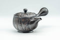 Japanese Kyusu - Textured Black Kurodei Tokoname-yaki Teapot - 250ml