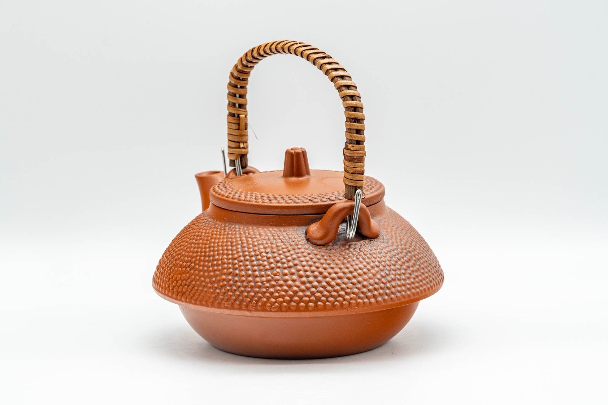Japanese Tea Set - 義仙 Morishita Gisen - Tokoname-yaki Debeso Dobin Teapot with 5 Yunomi Teacups