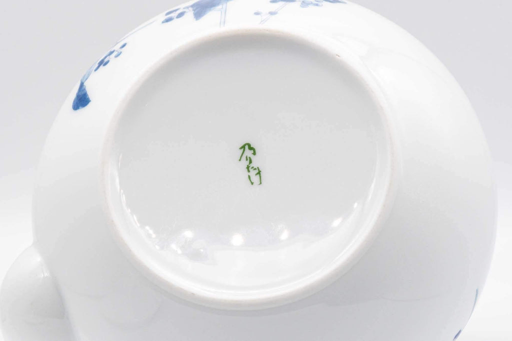 Japanese Dobin - Floral Arita-yaki Porcelain Debeso Teapot - 700ml