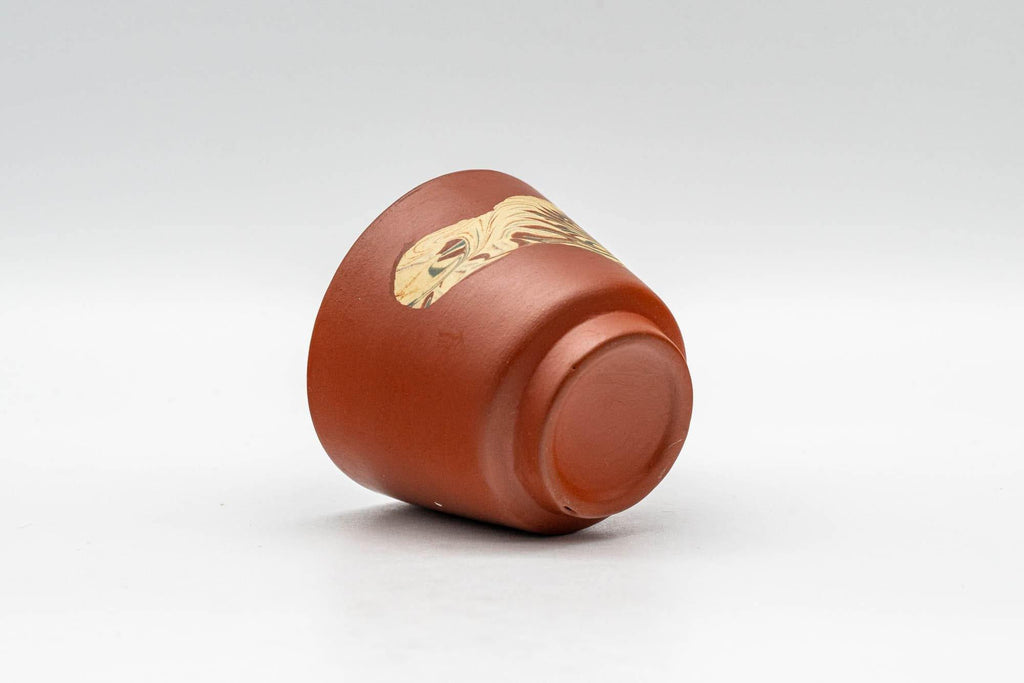 Japanese Teacup - Nerikomi Striped Tokoname-yaki Guinomi - 25ml