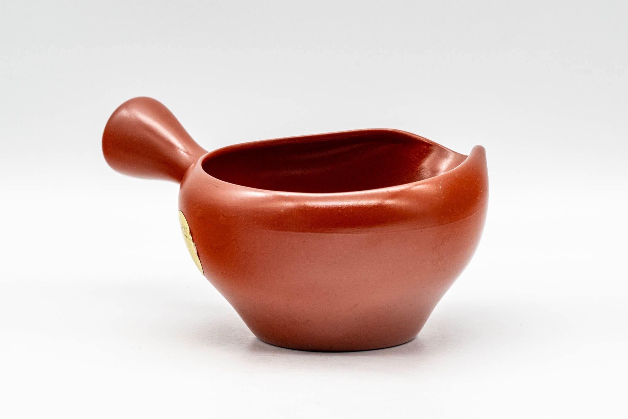 Japanese Yuzamashi - Red Shudei Tokoname-yaki Water Cooler - 150ml