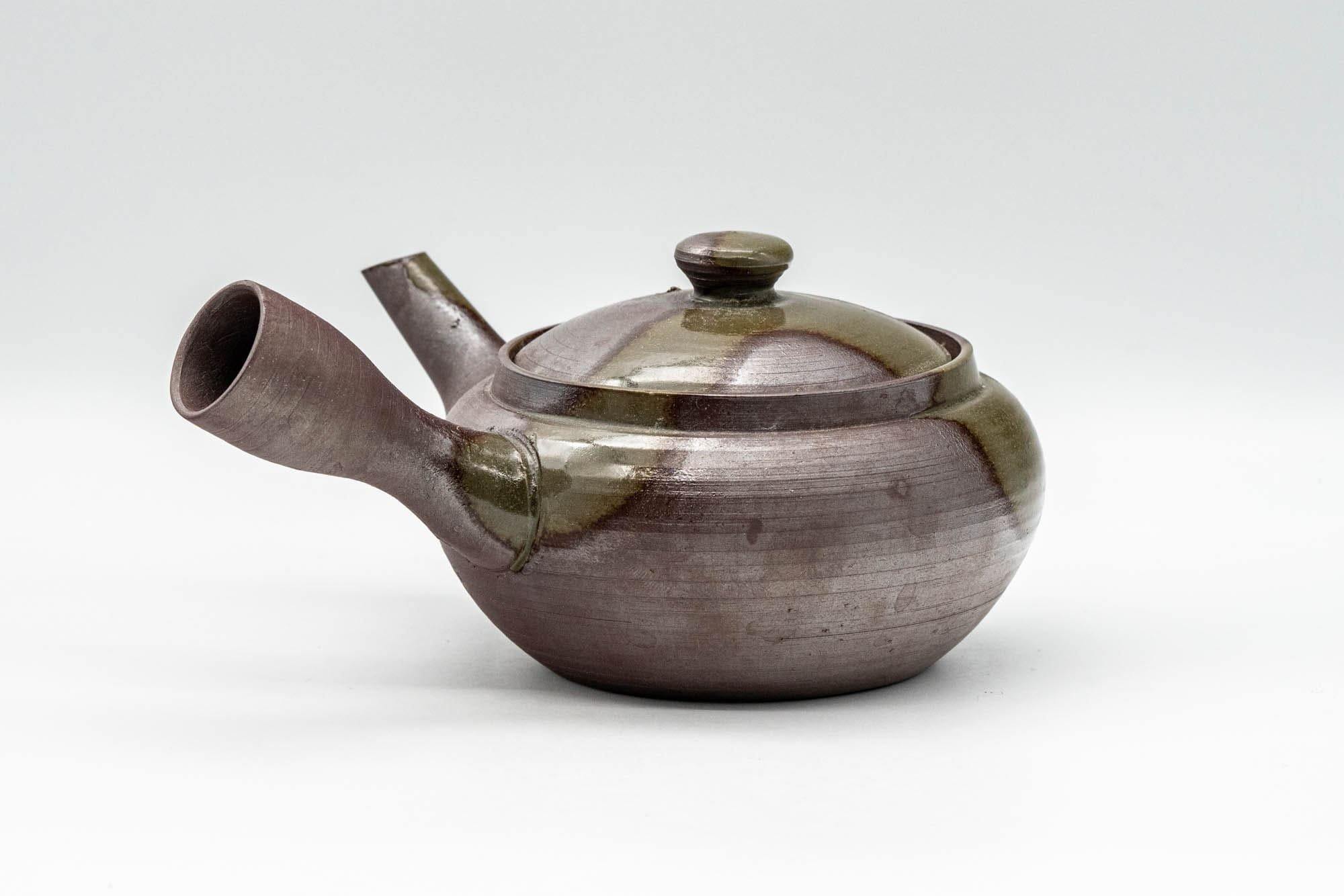 Japanese Kyusu - Ash Glazed Banko-yaki Teapot - 240ml