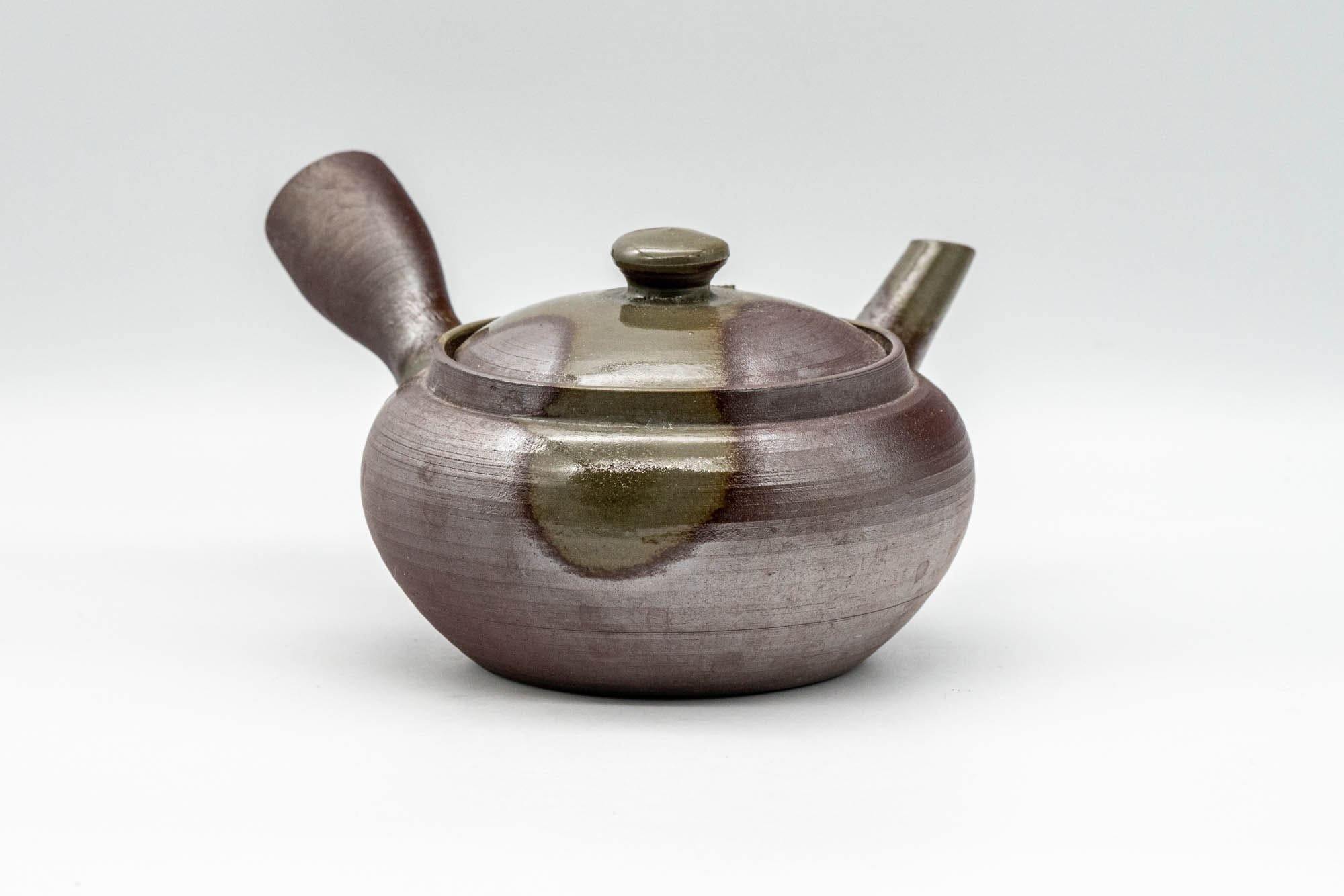 Japanese Kyusu - Ash Glazed Banko-yaki Teapot - 240ml