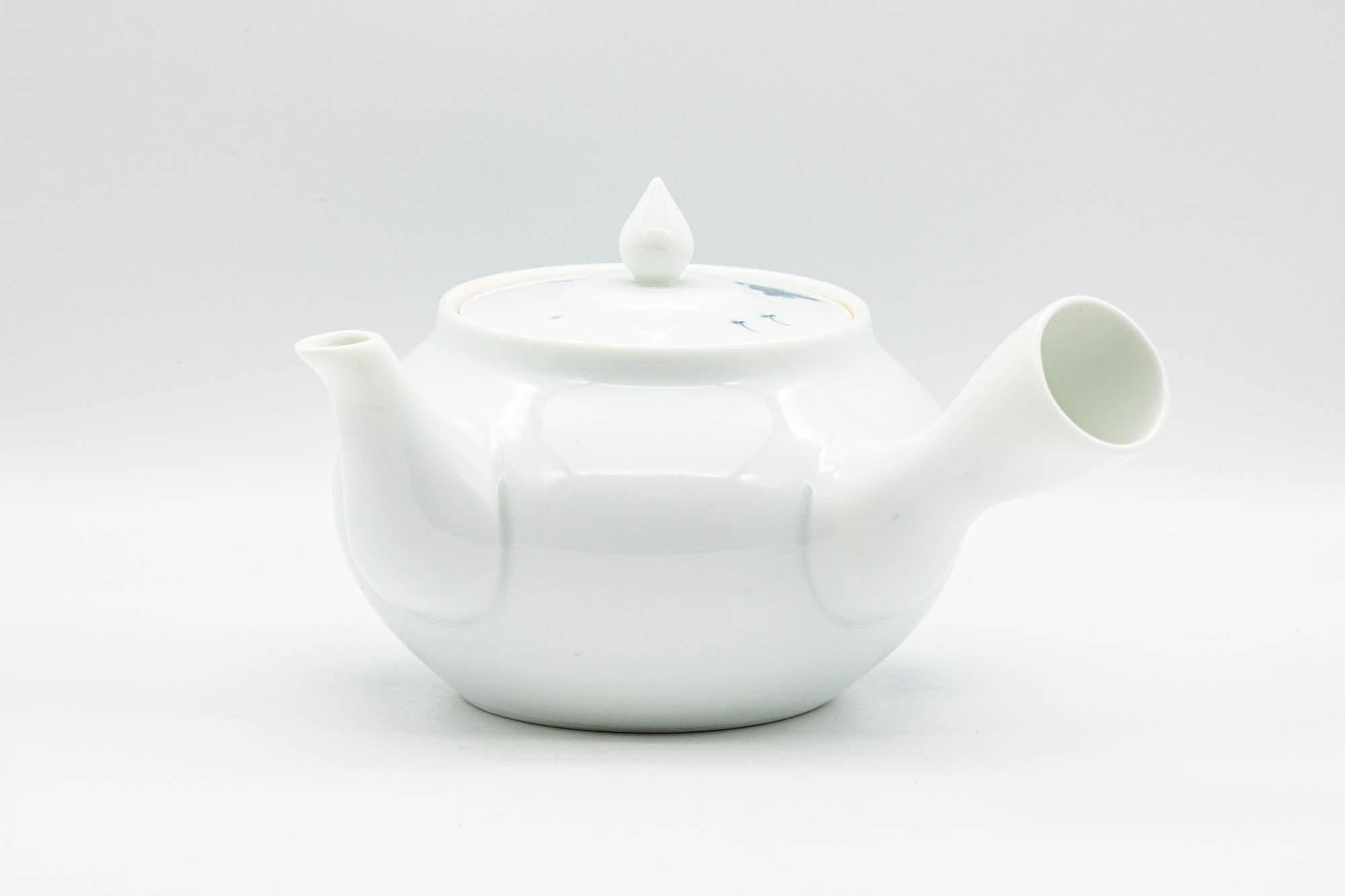 Japanese Tea Set - 畑萬陶苑 Hataman Toen - Arita-yaki Porcelain Debeso Kyusu with 2 Yunomi Teacups