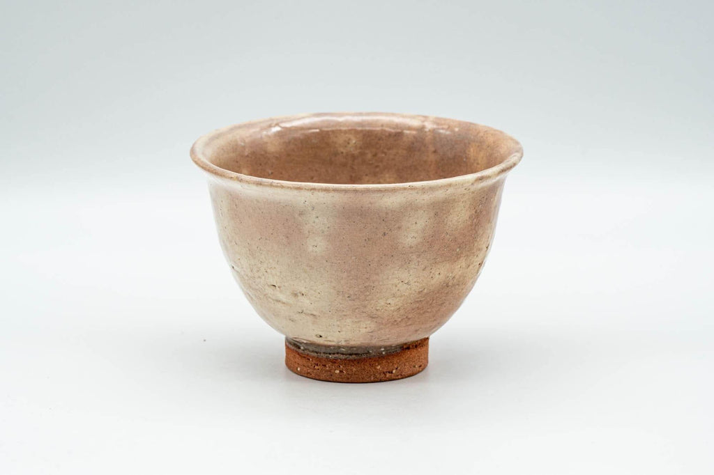 Japanese Teacup - Beige Gohonte Hagi-yaki Yunomi - 140ml