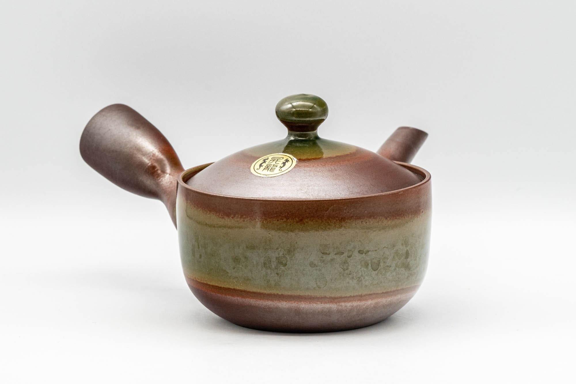 Japanese Kyusu - 昇龍窯 Shoryu Kiln Green Glazed Banko-yaki Teapot - 230ml
