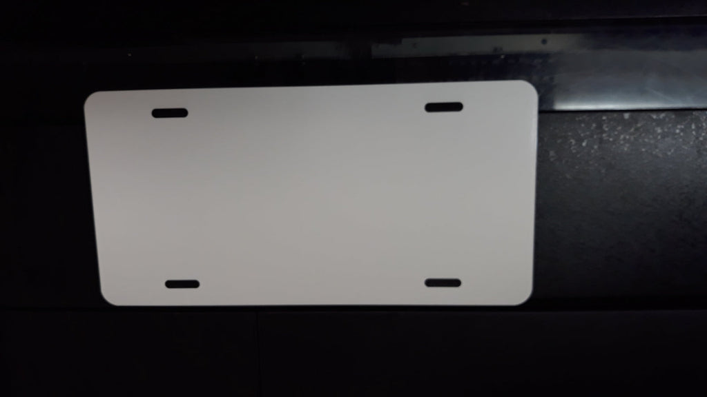 Print on Demand License Plate (6x12)