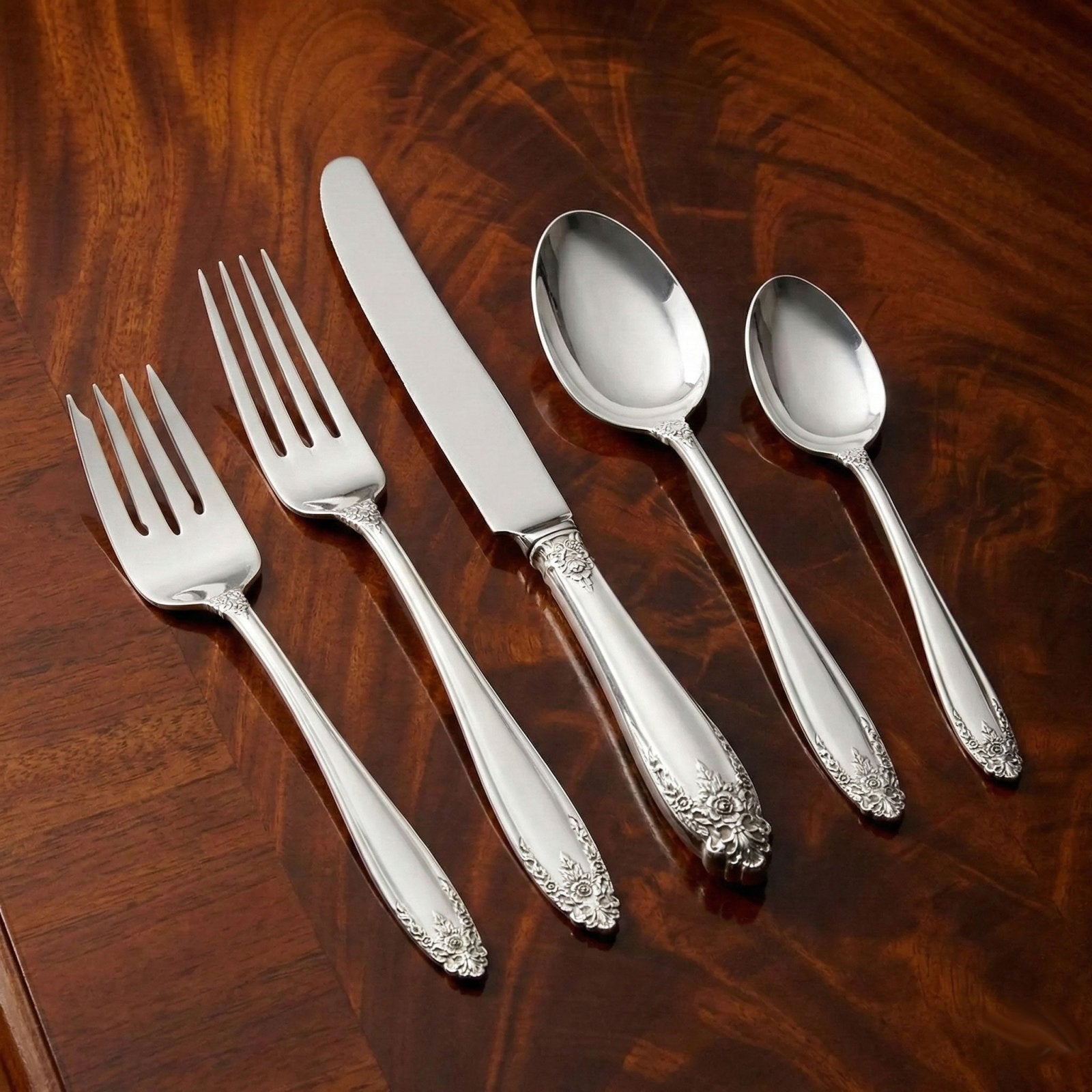 International Sterling Silver Prelude - 5 Piece Place Setting