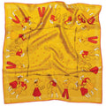 Jenni Earle “Buck Up Buckaroo” Silk Scarf | 100% Luxury Silk
