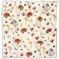 Jenni Earle “I Am Free” Silk Scarf | 100% Luxury Silk | Large