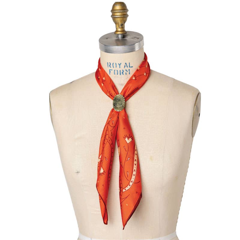 Jenni Earle “Own Your Power” Silk Scarf | 100% Luxury Silk
