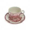 Johnson Brothers Old British Castle Pink Cup & Saucer Set