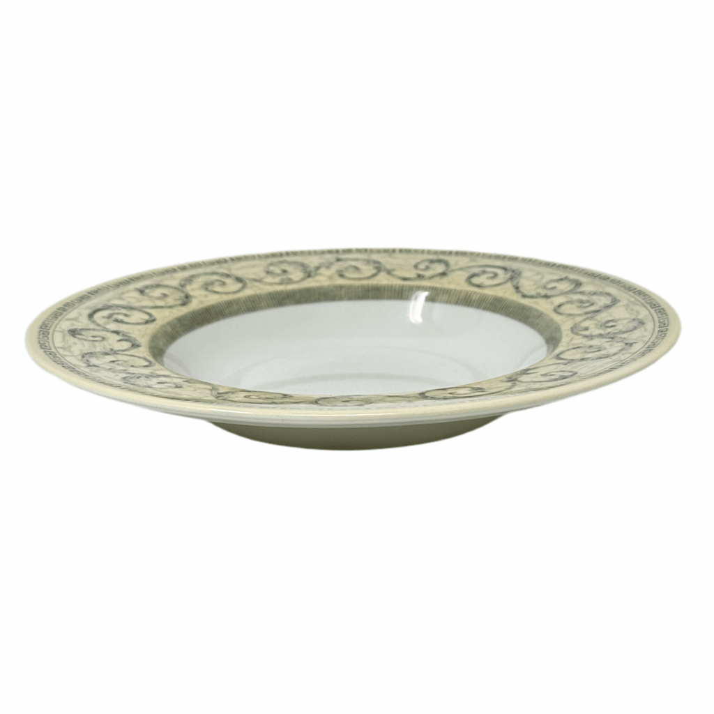 Johnson Brothers Acanthus Cream Rim Soup Bowl