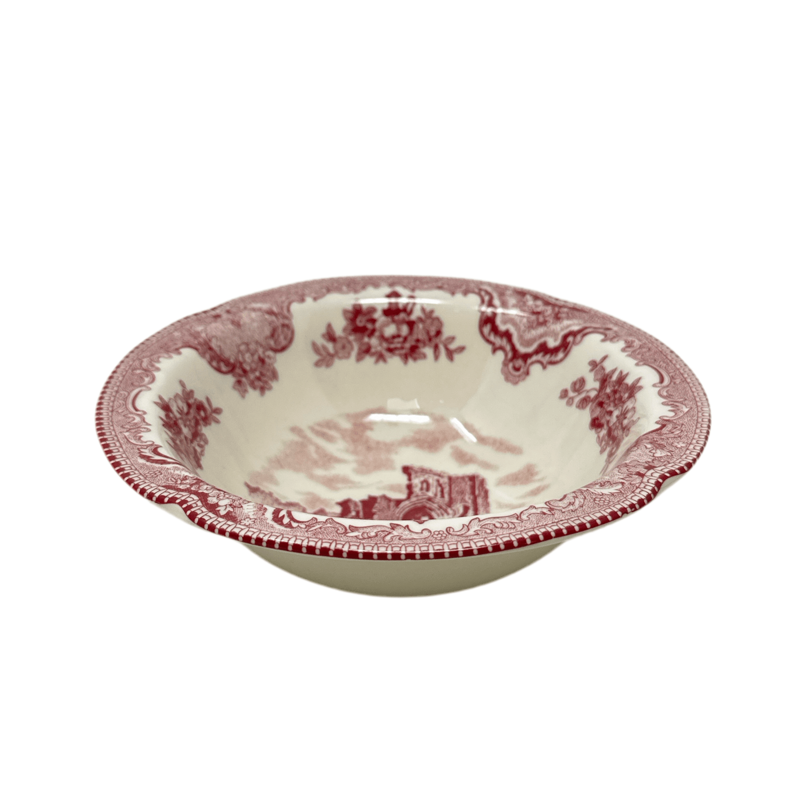 Johnson Brothers Old British Castle Pink Fruit Bowl