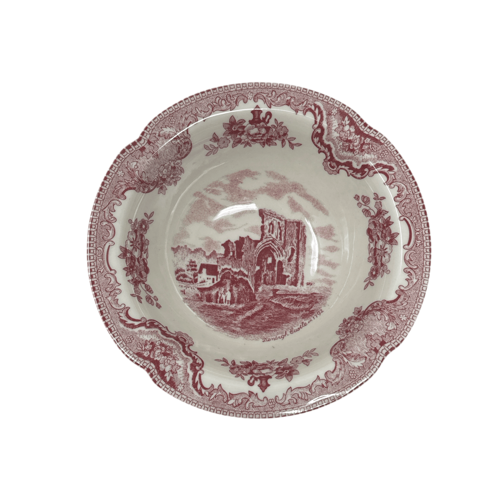 Johnson Brothers Old British Castle Pink Fruit Bowl