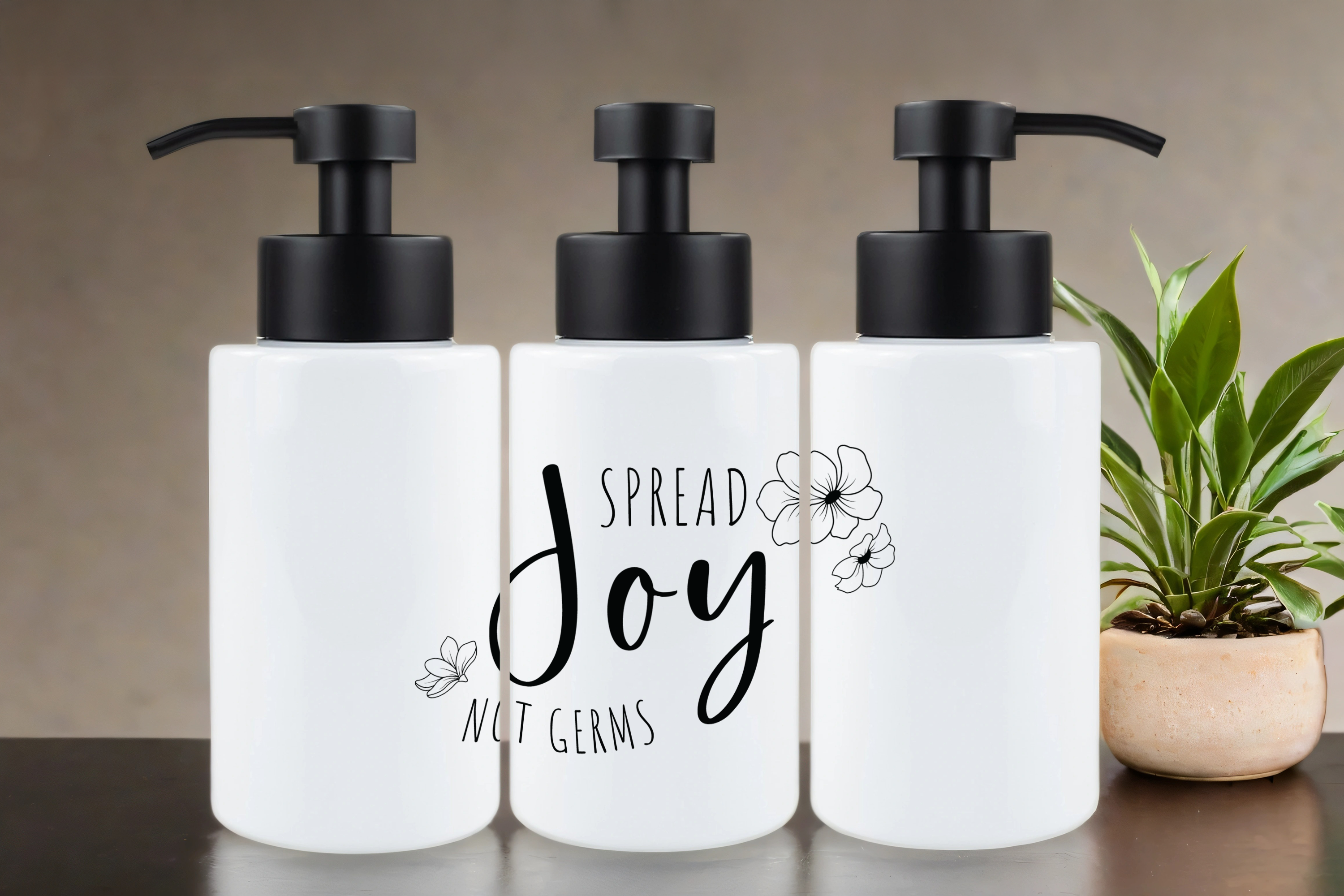 Assorted Ready to Press Sublimation 18oz Soap Dispenser Prints (15 Pack)
