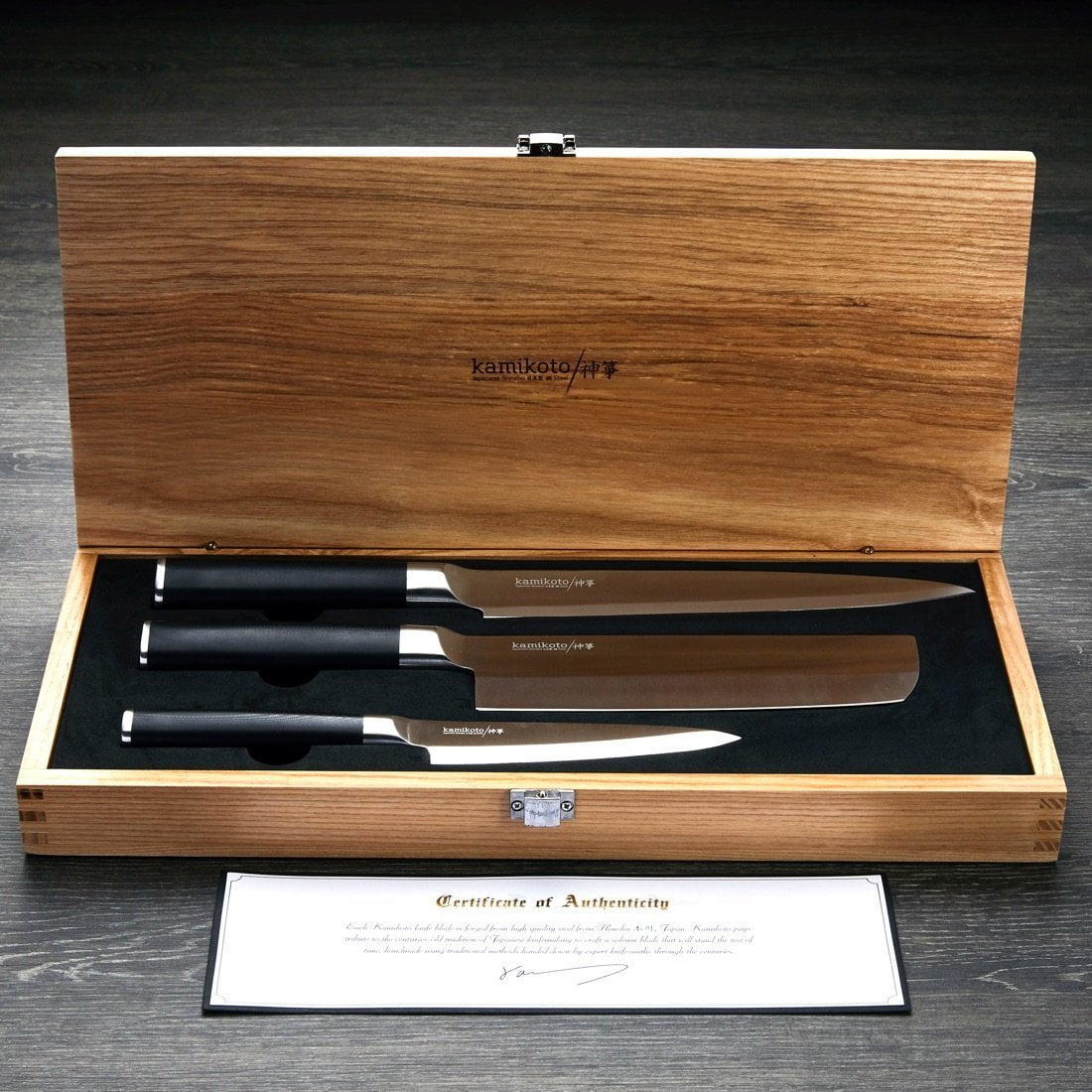 Left Handed Kanpeki Knife Set
