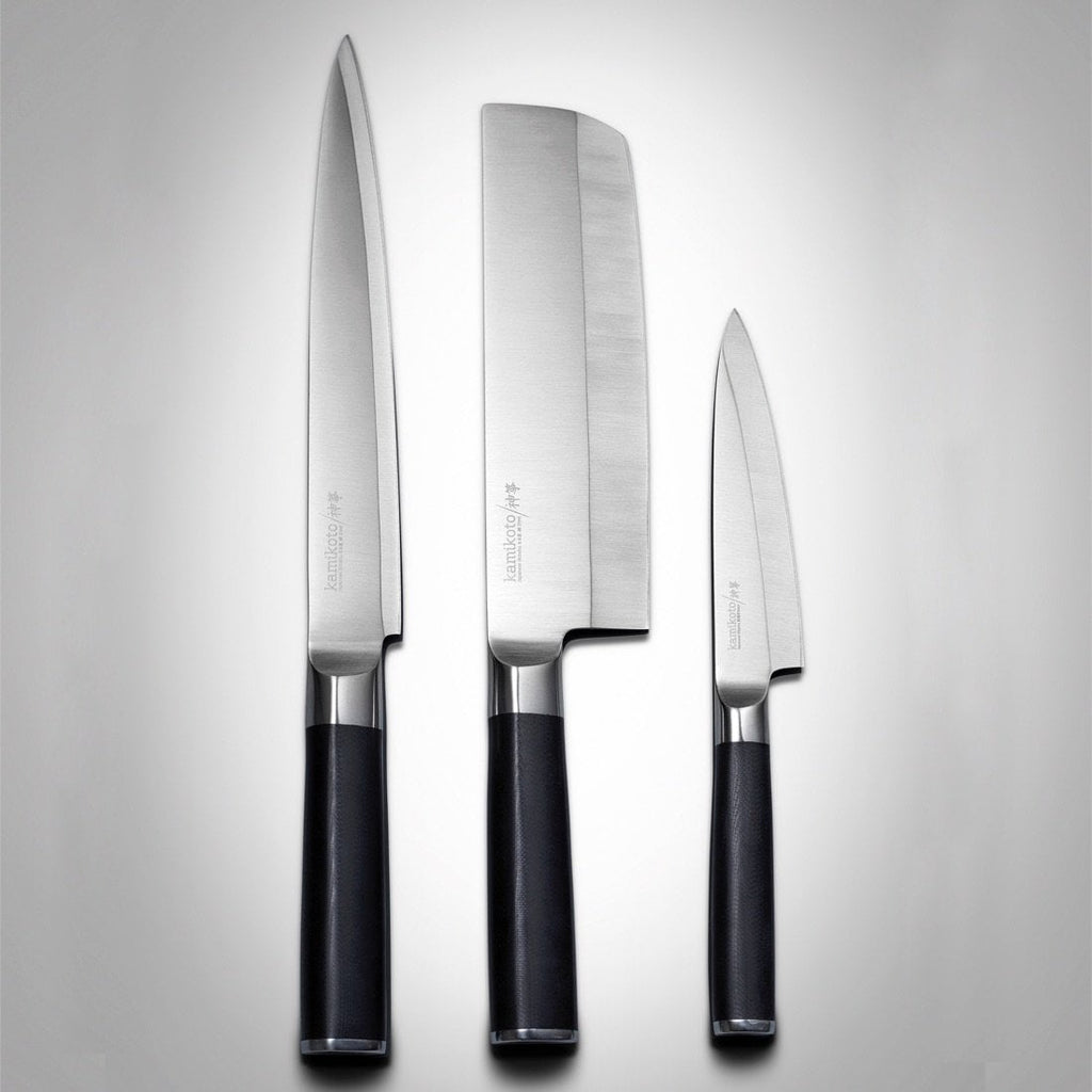 Kanpeki Knife Set & 1000/3000 Toishi Whetstone