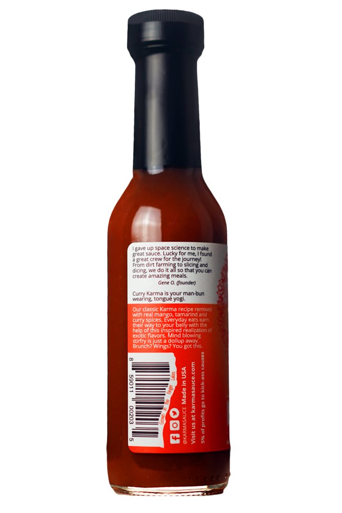 Karma Sauce Curry Karma Hot Sauce