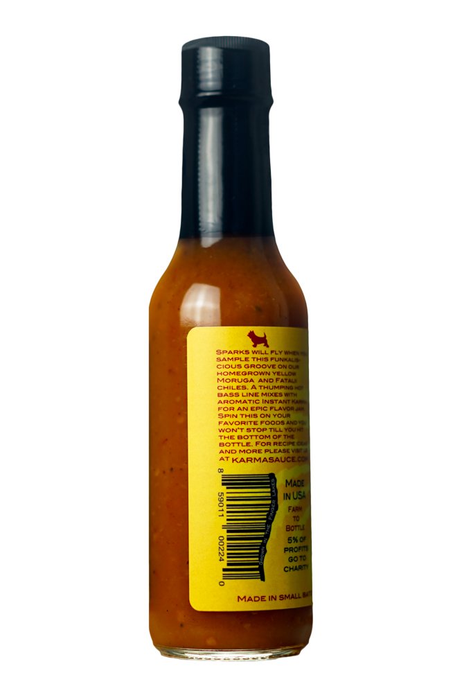 Karma Sauce Funken Hot Yellow Moruga