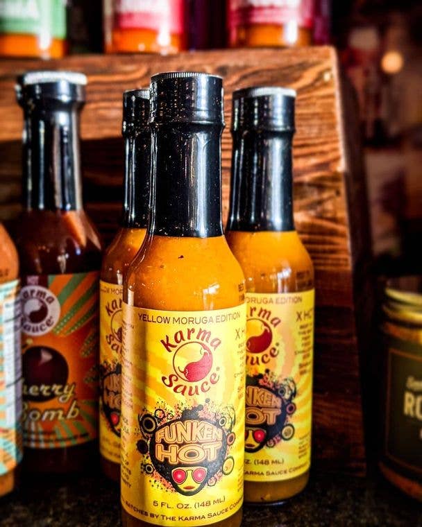 Karma Sauce Funken Hot Yellow Moruga