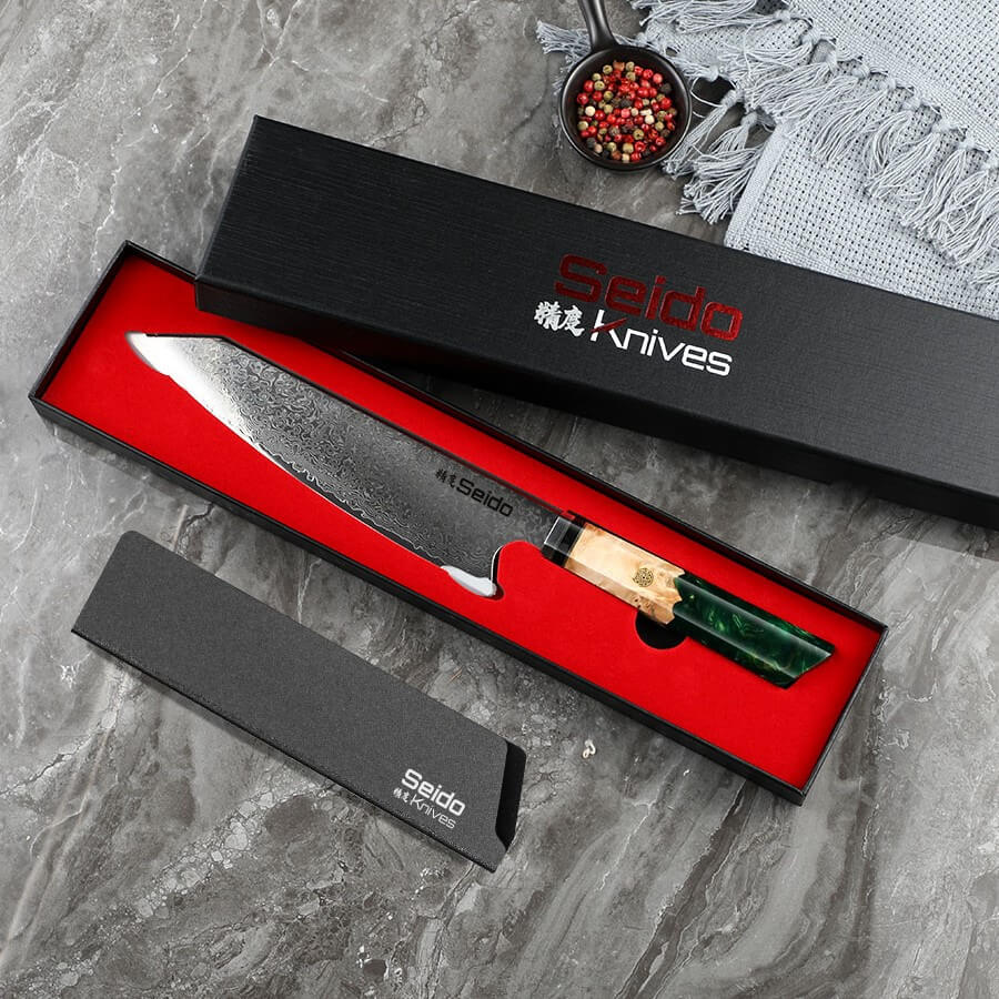 Kiritsuke Damascus Japanese Chef Knife