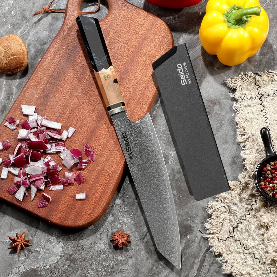 Kiritsuke Damascus Japanese Chef Knife
