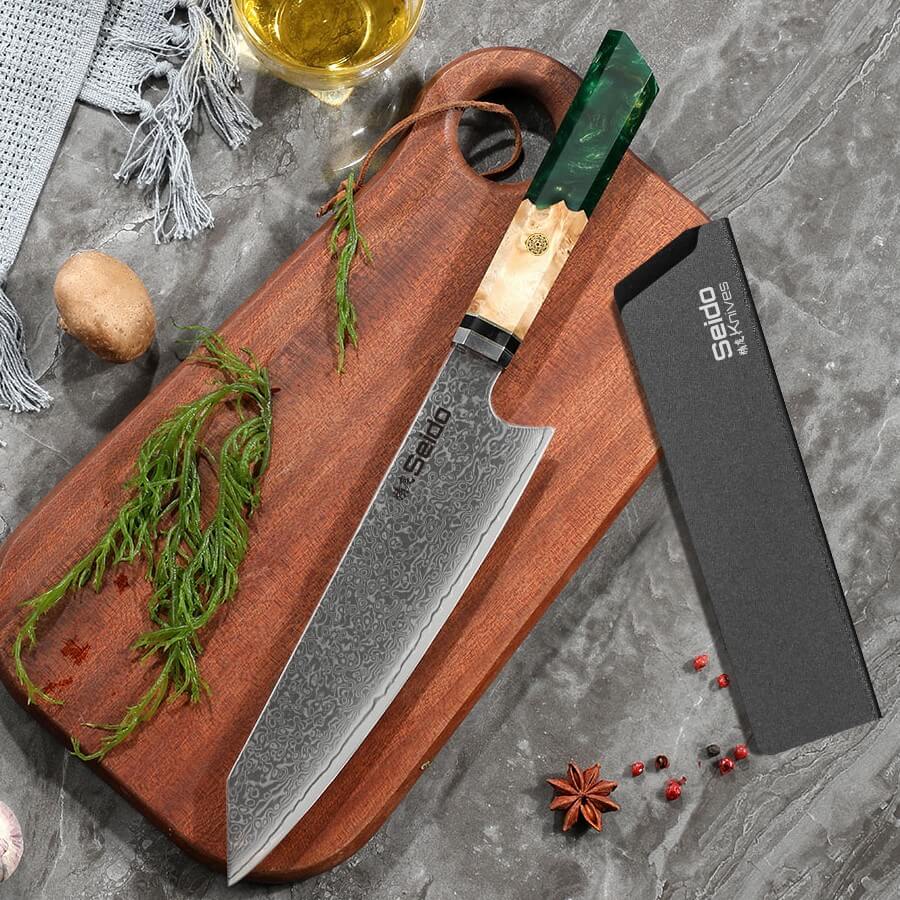 Kiritsuke Damascus Japanese Chef Knife