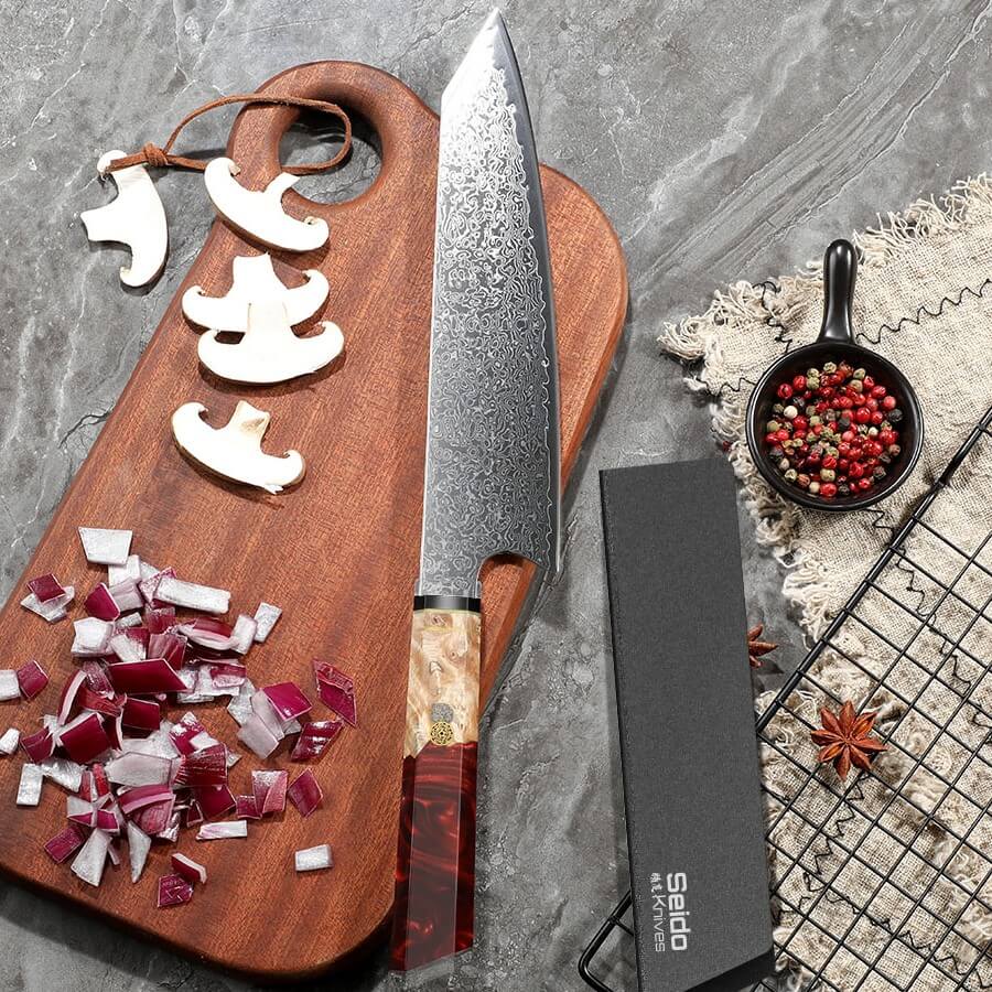 Kiritsuke Damascus Japanese Chef Knife