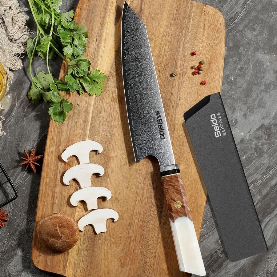 Kiritsuke Damascus Japanese Chef Knife
