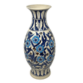Blue Ceramic Large Vase