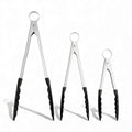 Cuisipro Nonstick Nylon Locking Tongs - Set of 3