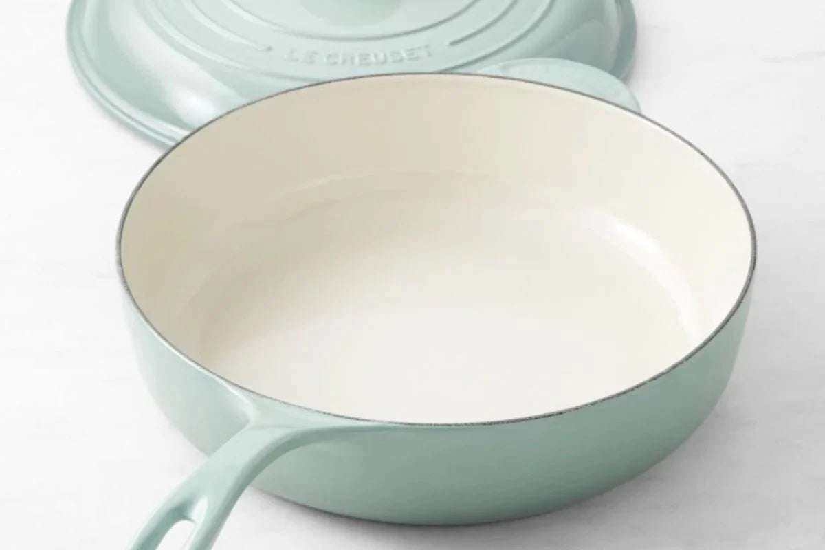 Le Creuset Cast Iron 3.8 Qt (3.6L) Saute Pan
