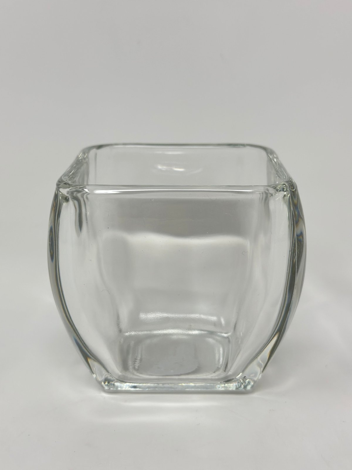 Libbey Clear Rounded Square Glass Votive - Set of 4