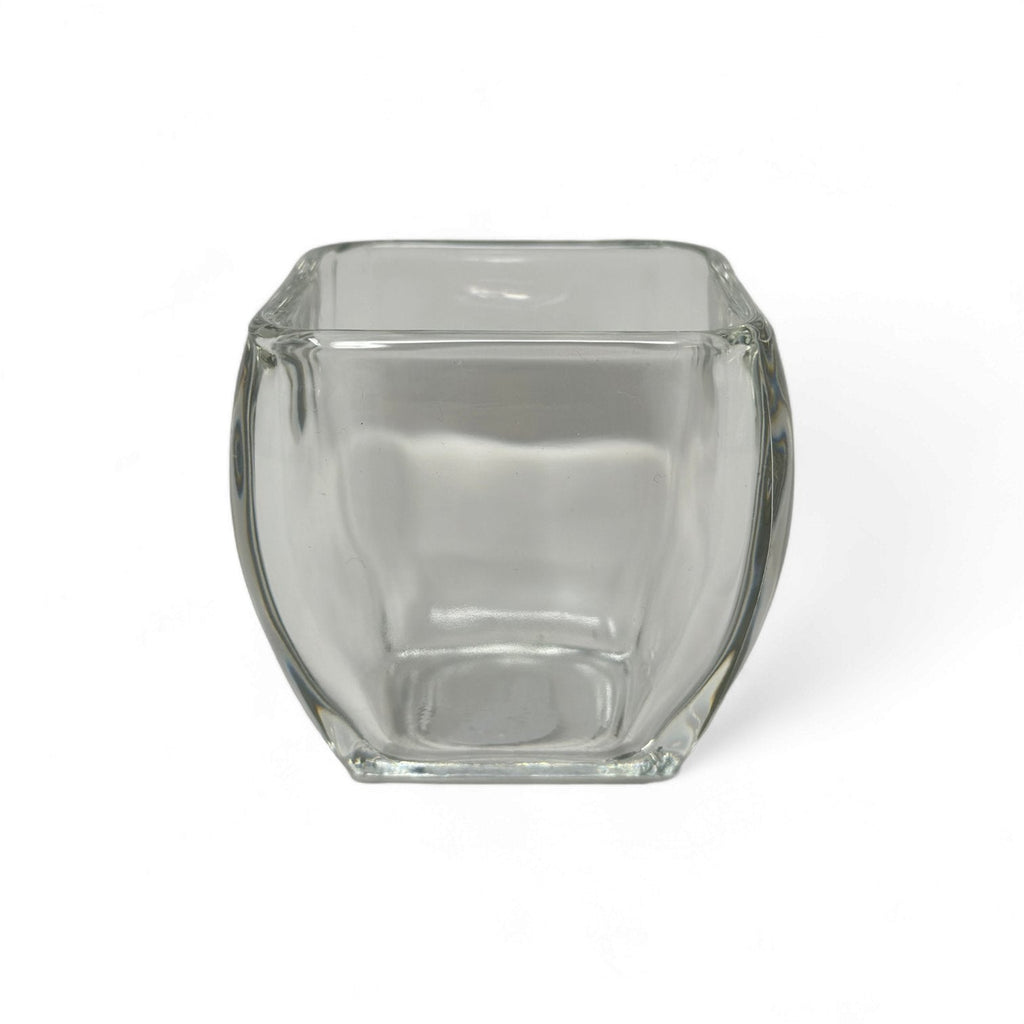 Libbey Clear Rounded Square Glass Votive - Set of 4
