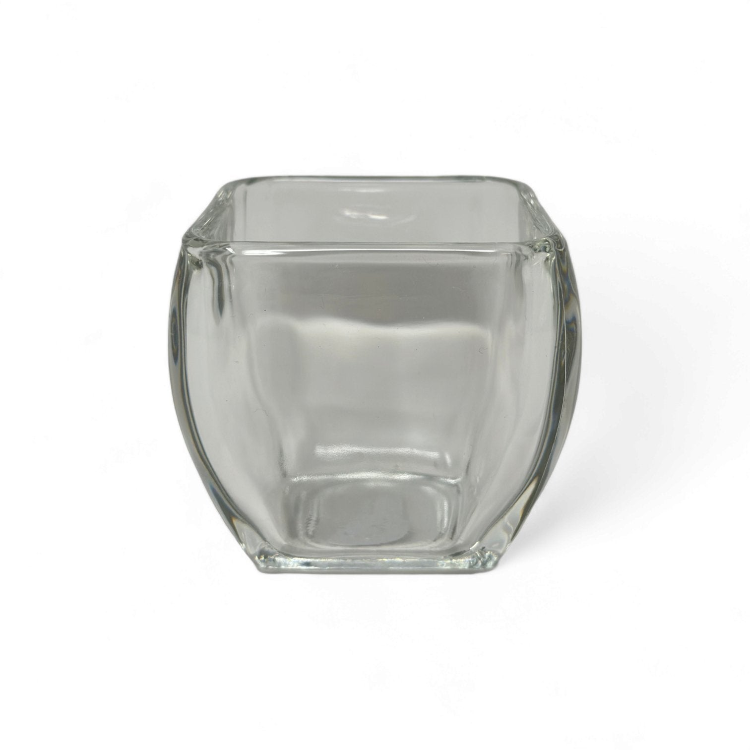 Libbey Clear Rounded Square Glass Votive - Set of 4