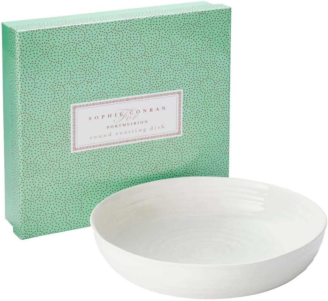 Sophie Conran White 11" (28cm) Round Roasting Dish