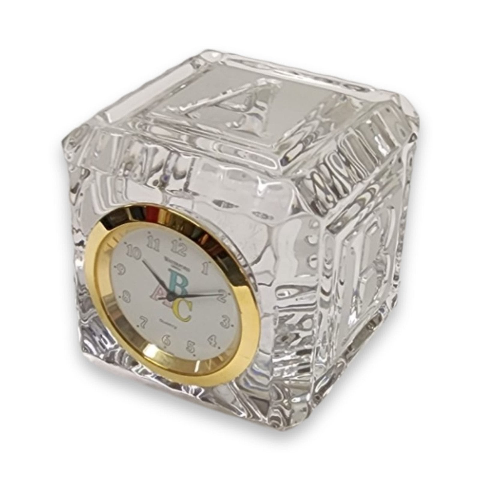 Waterford Crystal ABC Clock