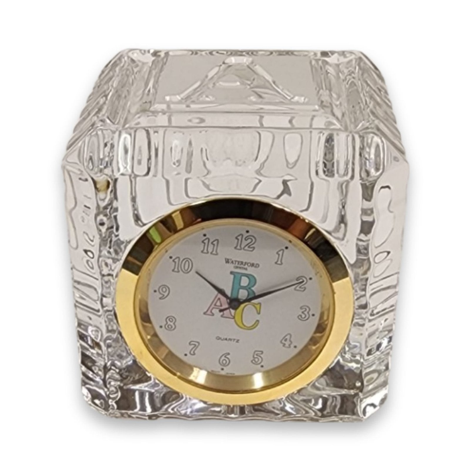Waterford Crystal ABC Clock