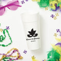 Krewe de Breaux Mardi Gras Foam Cups