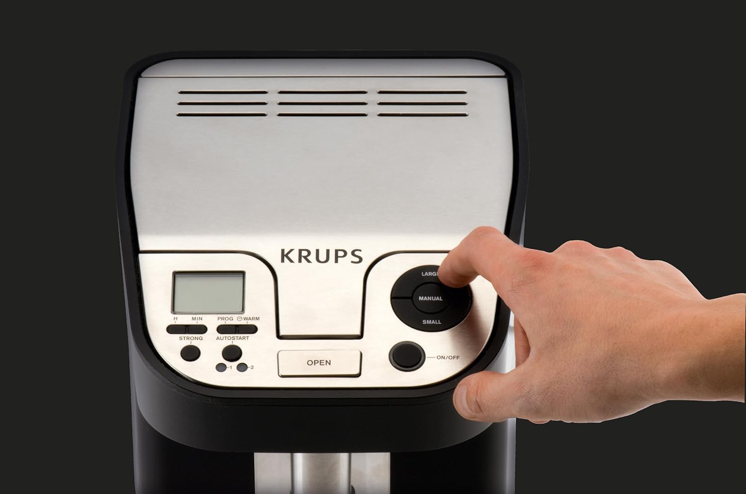 Krups KM900855 Cup-On-Request Coffee Maker
