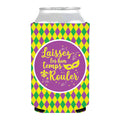 Laissez Les Bon Yellow Can Cooler - Mardi Gras