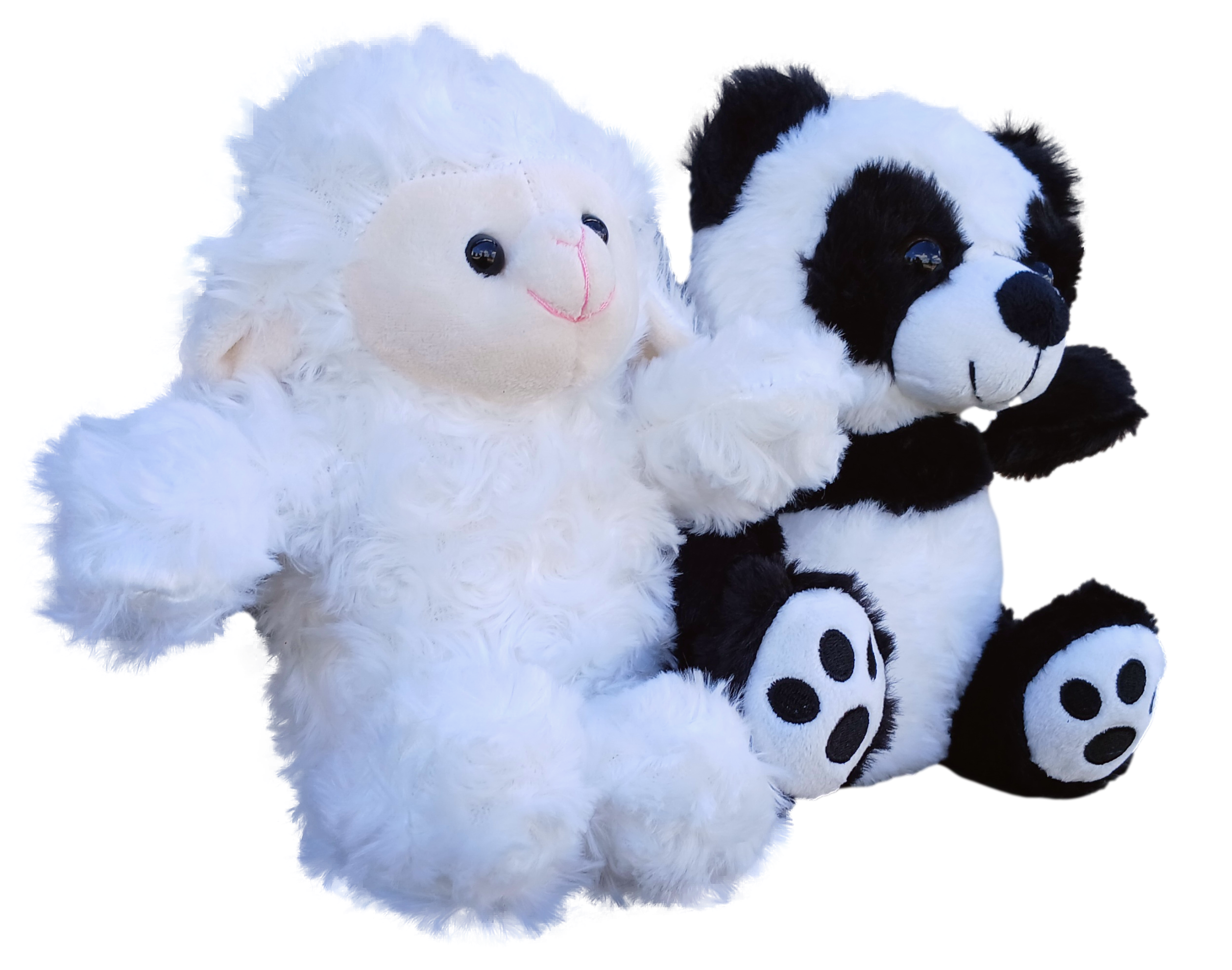 Small Plush Lamb with Tee