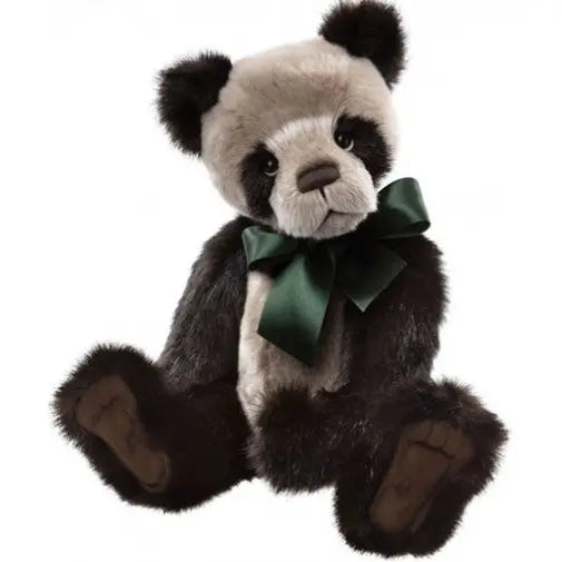 Charlie Bears Botwood Panda Plush Bear Collectible