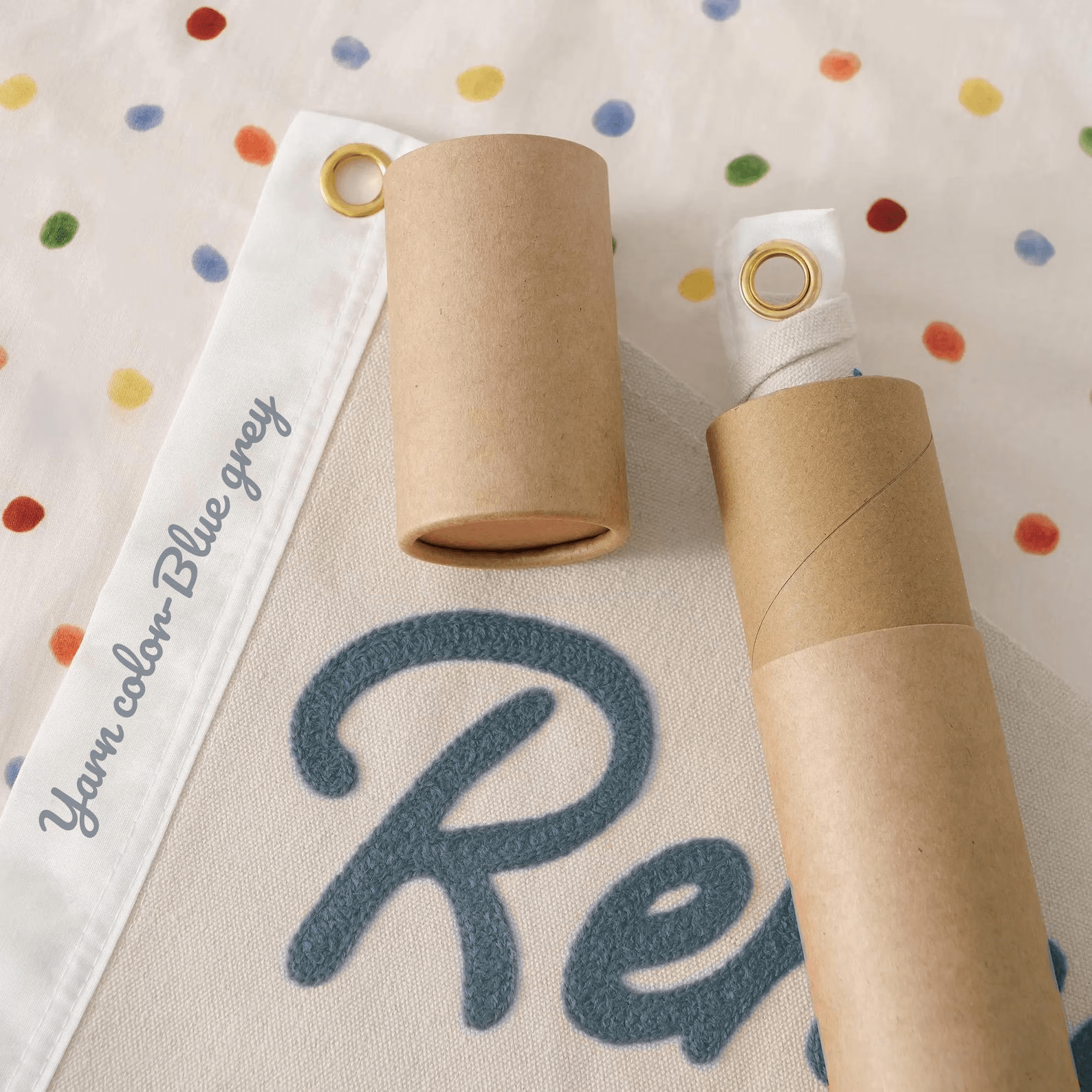 Last Name Wedding Golf Pennant Flag