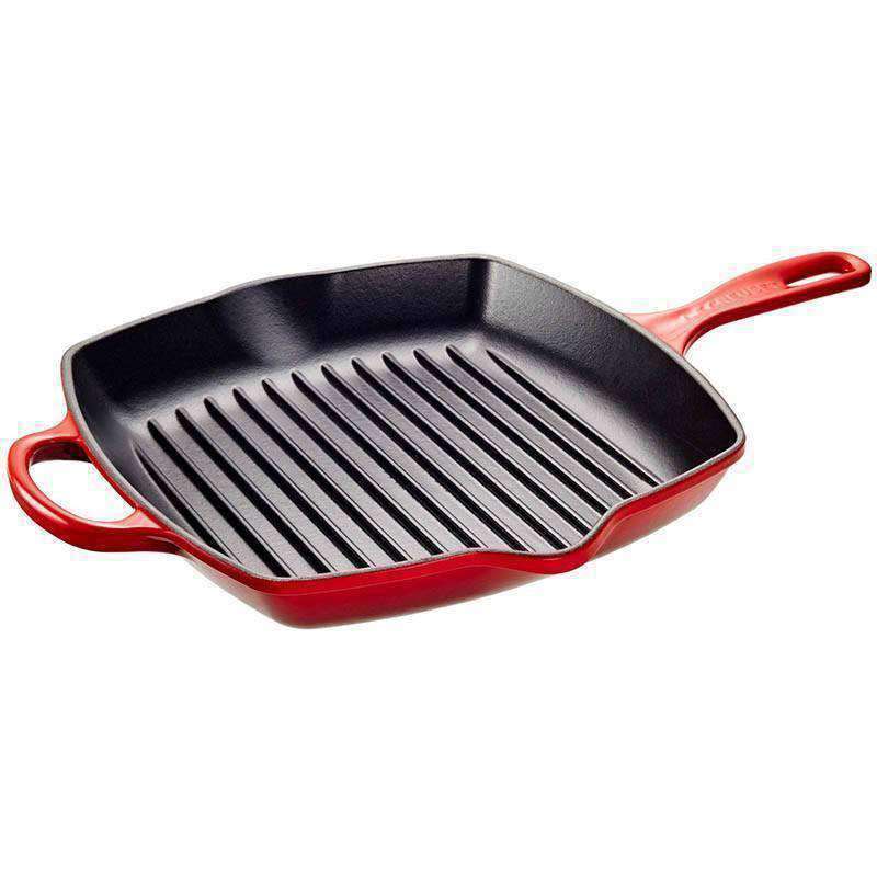 Le Creuset Cast Iron Square Skillet Grill Pan