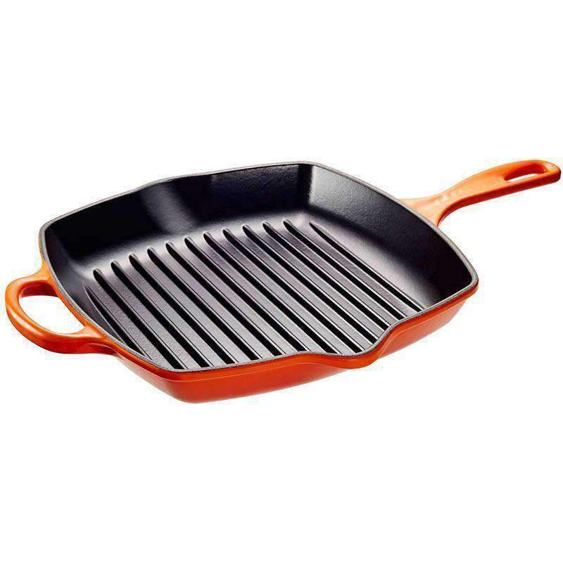 Le Creuset Cast Iron Square Skillet Grill Pan