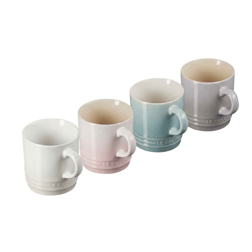 Le Creuset Calm Collection Capuccino Mugs - Set of 4