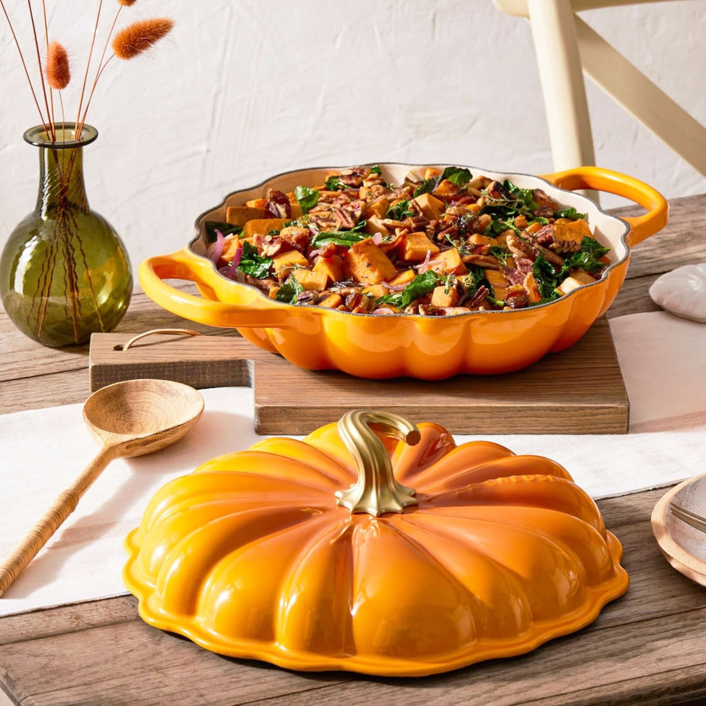 Le Creuset Cast Iron 2.5L Pumpkin Braiser