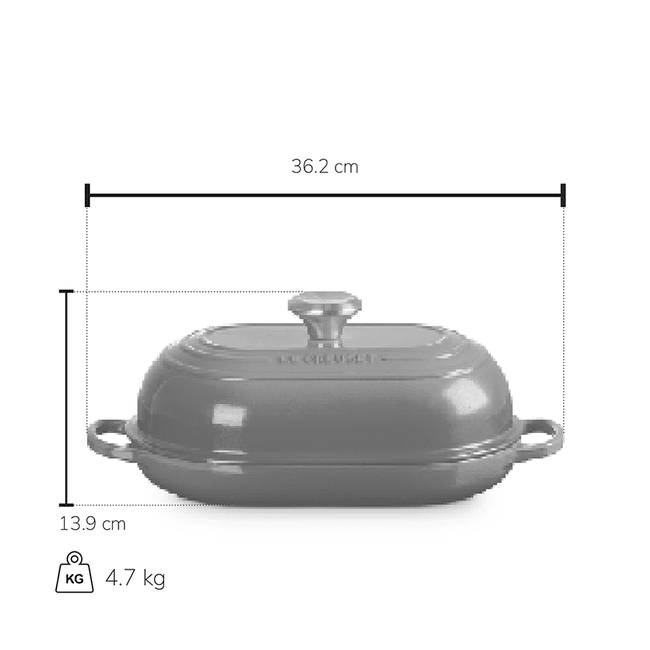 Le Creuset Cast Iron Oval Bread Oven